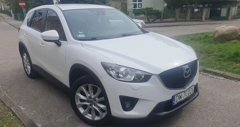 Mazda CX-5 cena 65300 przebieg: 142857, rok produkcji 2013 z Brzostek małe 562